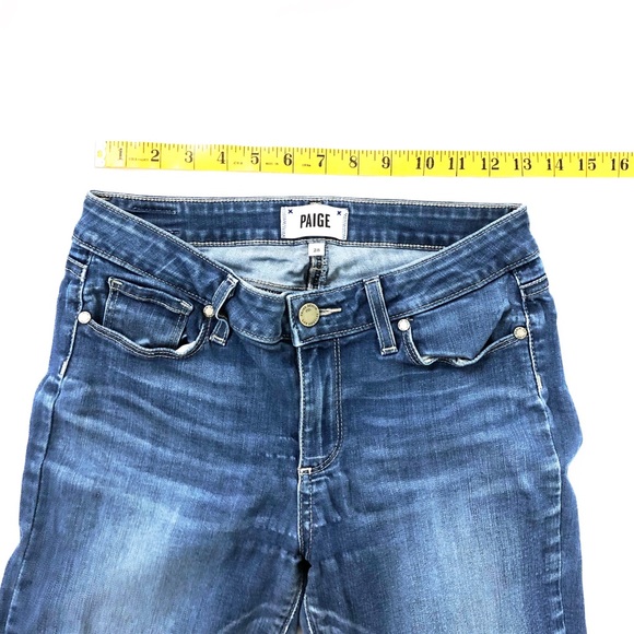 Paige Verdugo Crop Jeans Size 28 - Picture 4 of 5